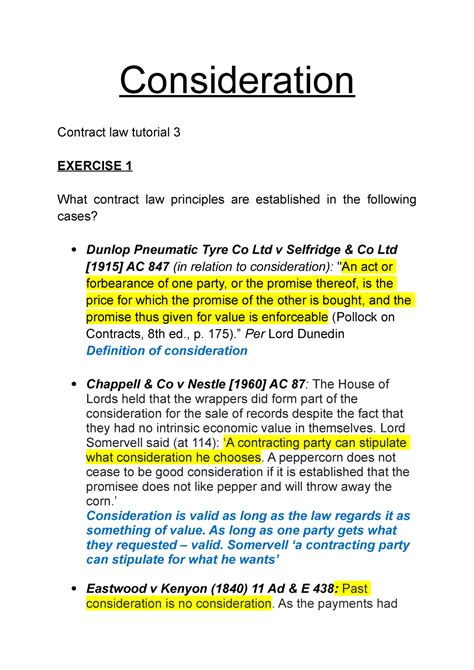 consideration thesaurus|Consideration in Contract .